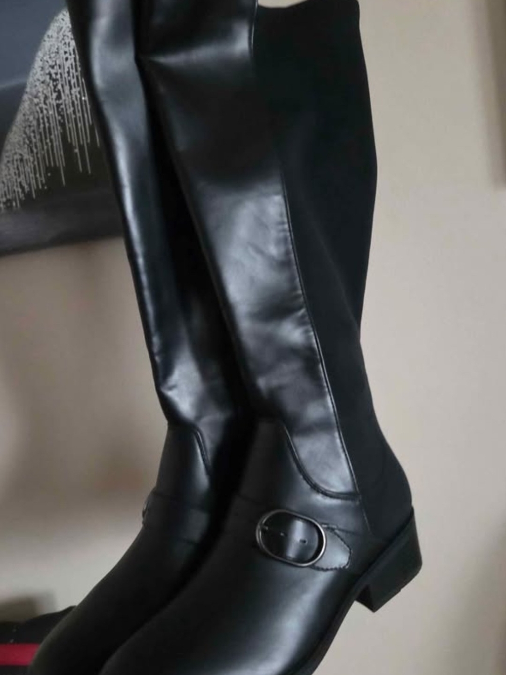 Brand New Black Women's Tall Riding Boots